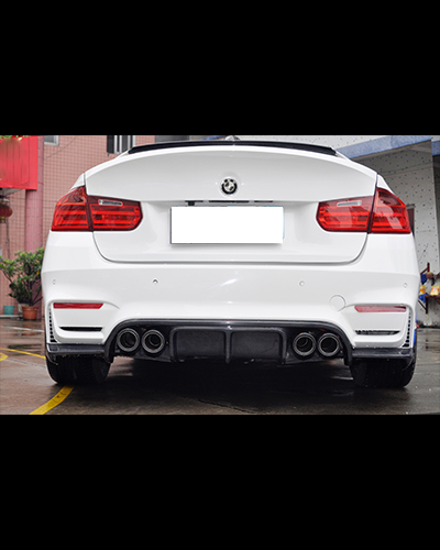 LIP SAU CARBON BMW F30 MẪU CT